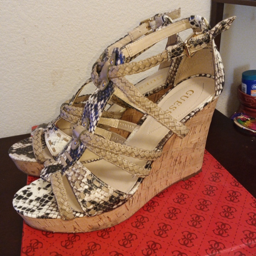 Guess Corkscrew Wedge (used)